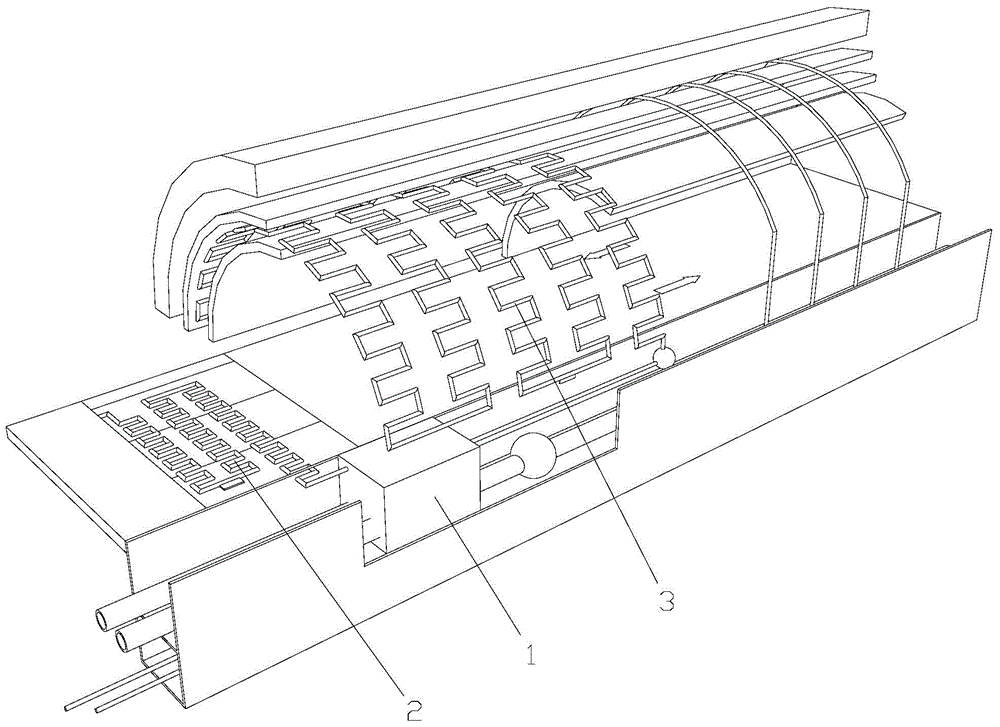 Deicing and snow melting system utilizing terrestrial heat in tunnel