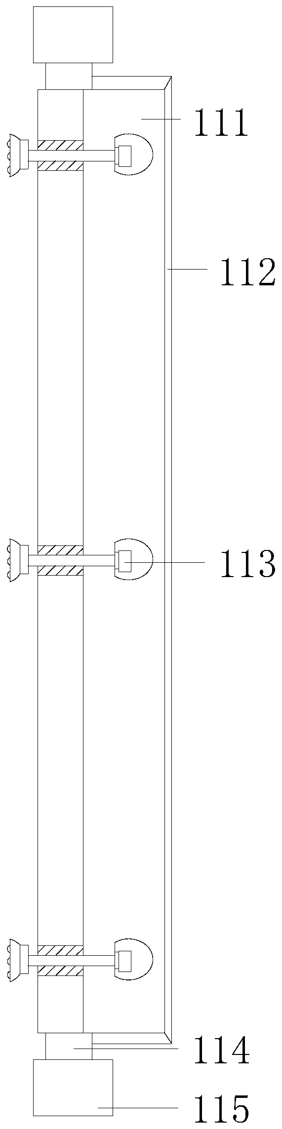 An electrical cabinet with segmented self-locking and fixed circuit units