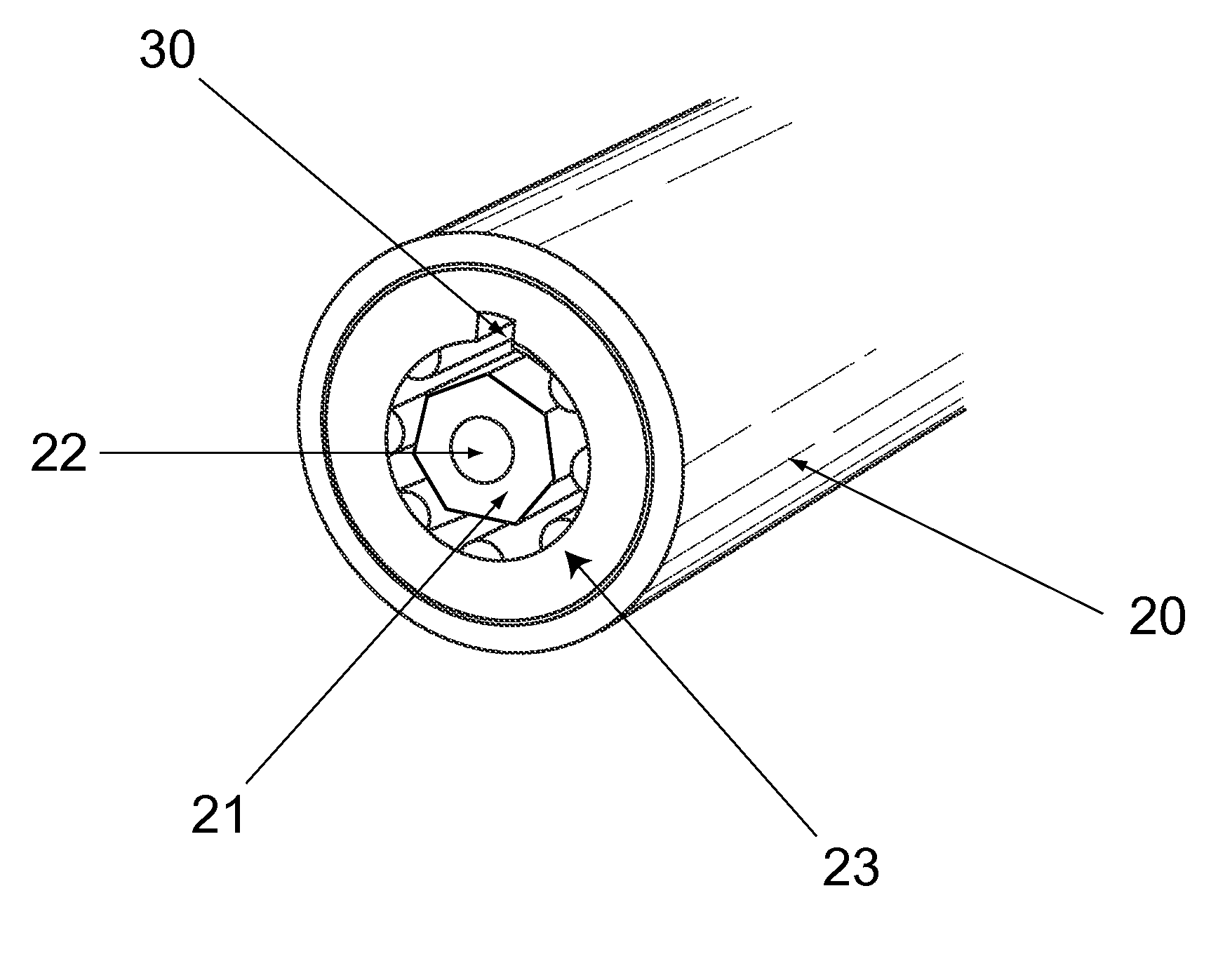 Tubular radial pin tumbler lock