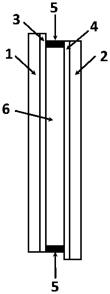 Adhesive and application thereof in field of electrochromism