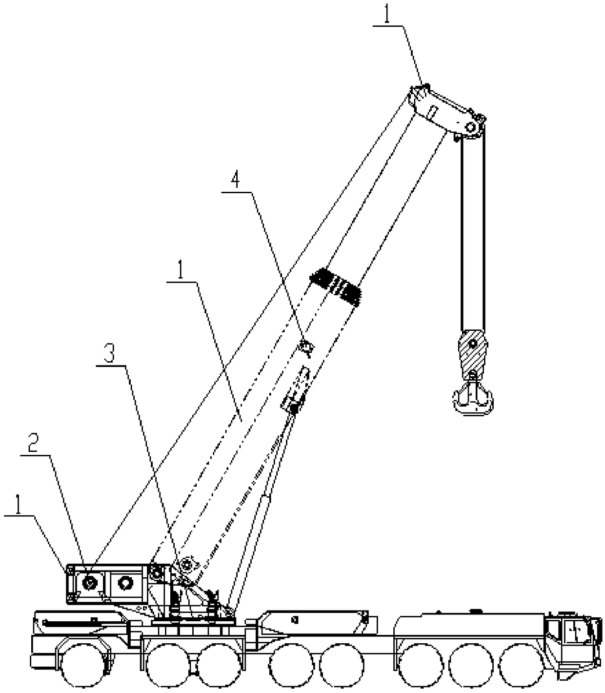 Crane hoisting control method and system