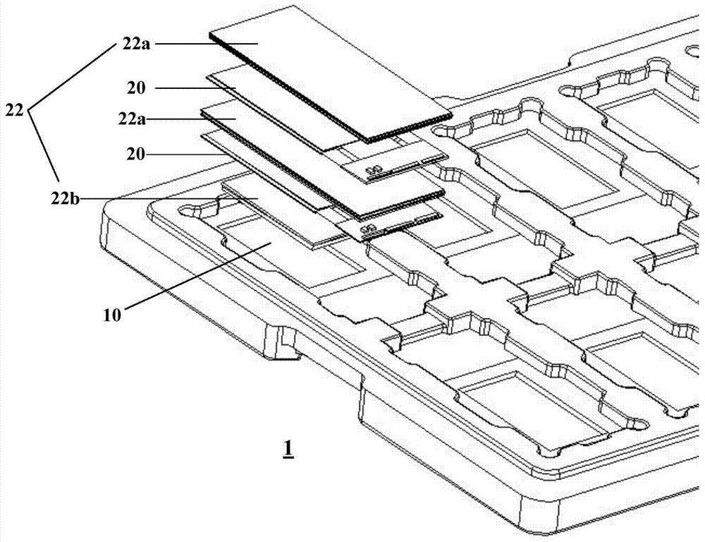 Liquid crystal display panel packaging structure