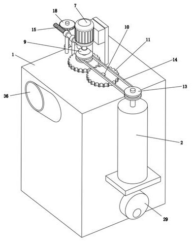 Agricultural biomass material recovery equipment based on environment-friendly biological asphalt