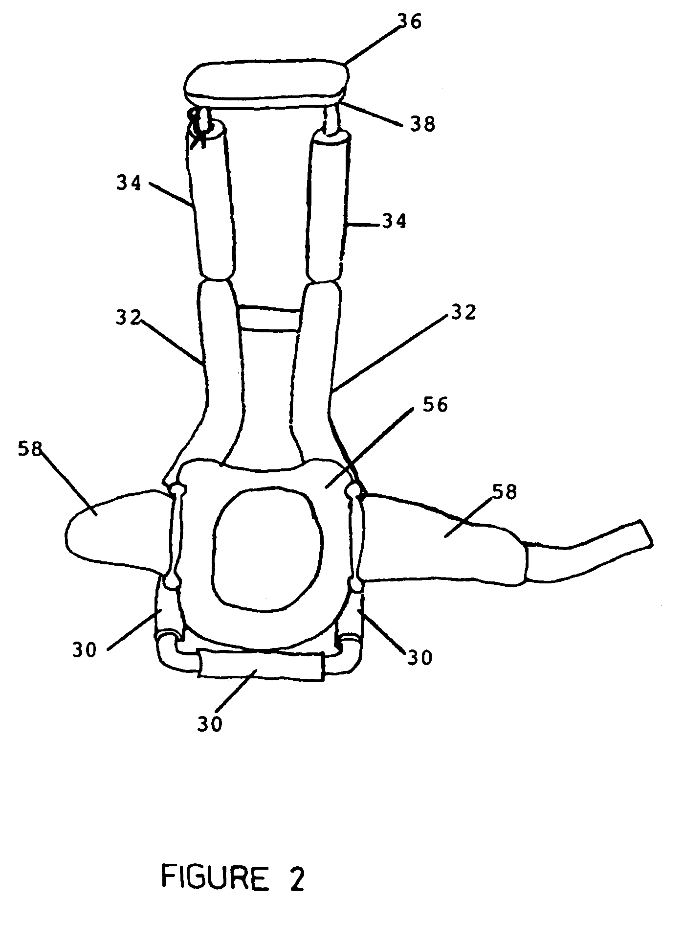 Lower body support device