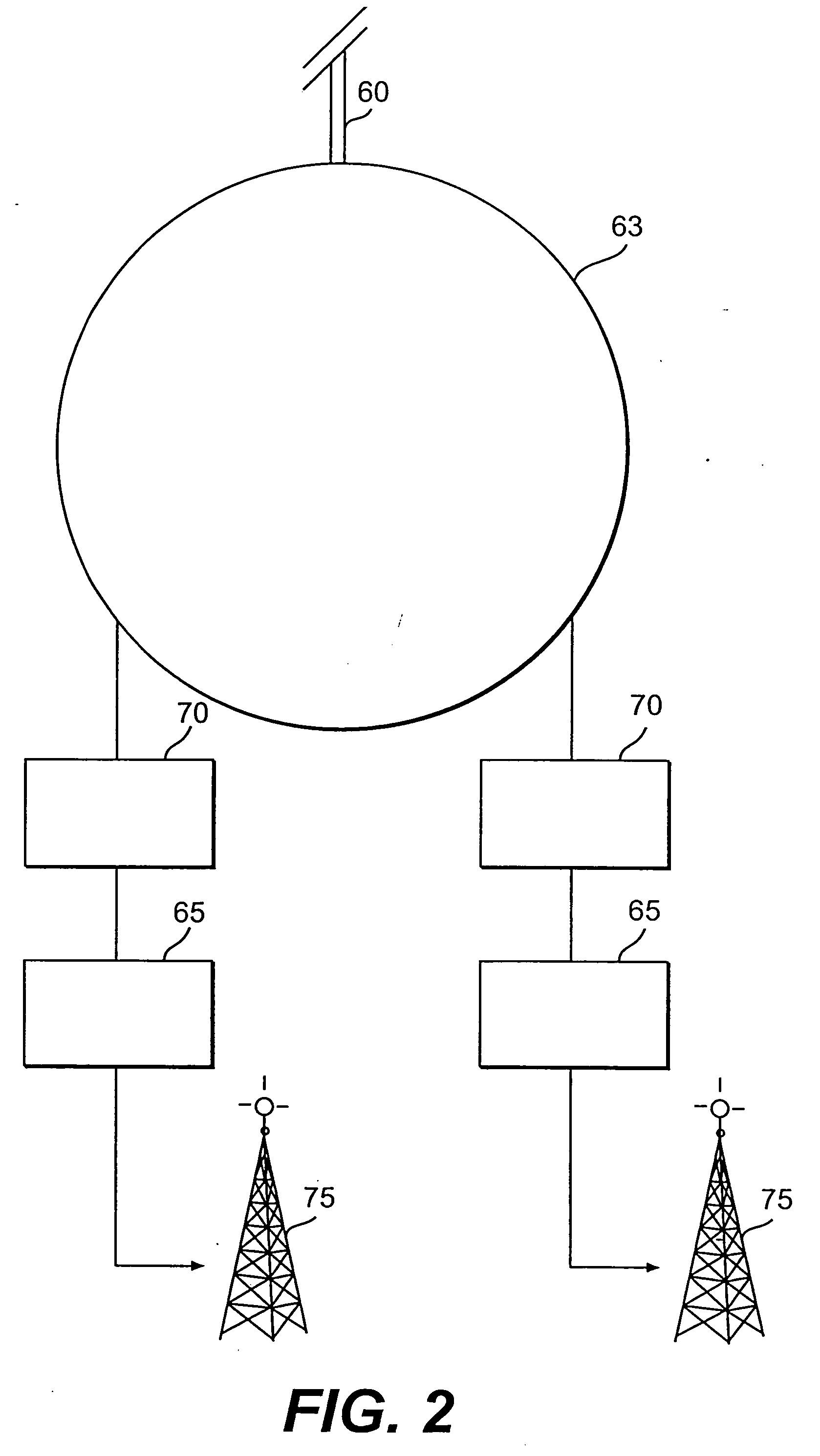 System for the radio transmission of real-time airline flight information