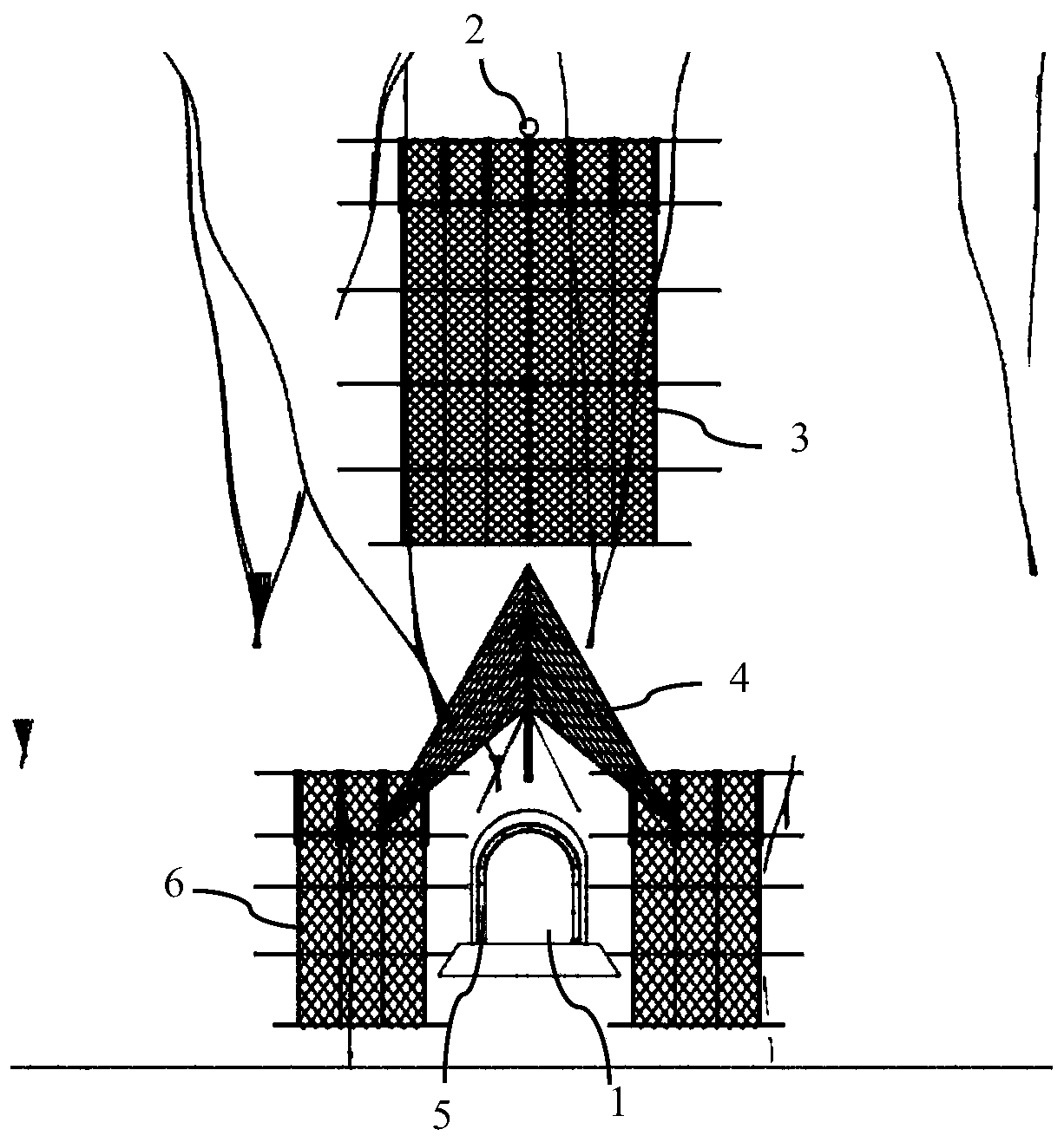 A three-dimensional protection design method for rockfall hazards at tunnel entrances