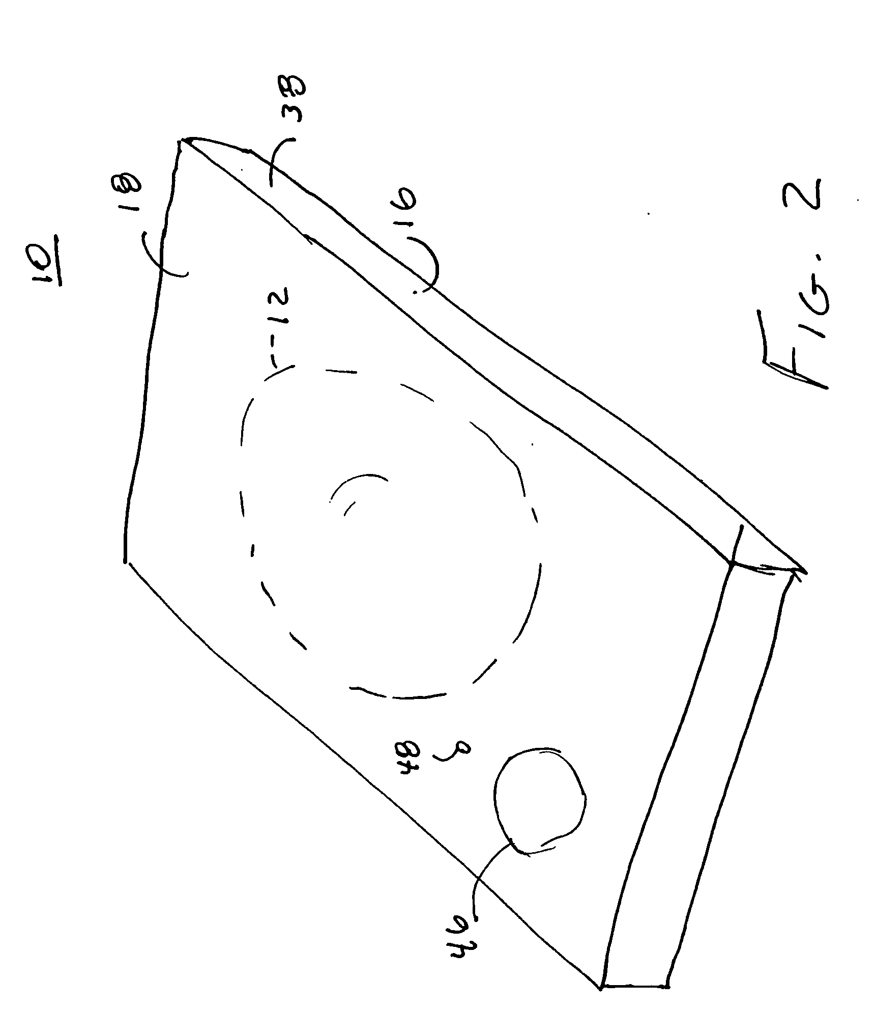 Protective housing assembly, and associated method, for optical storage media