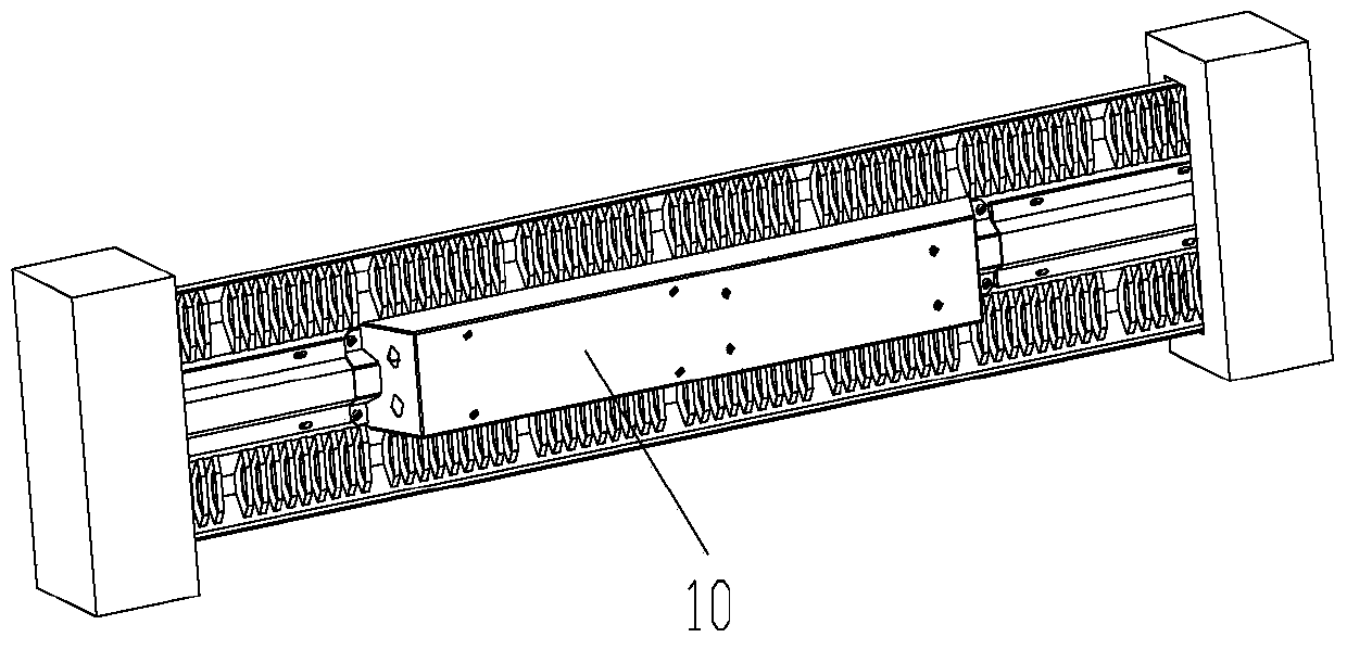 A convenient and disassembled row light for plants