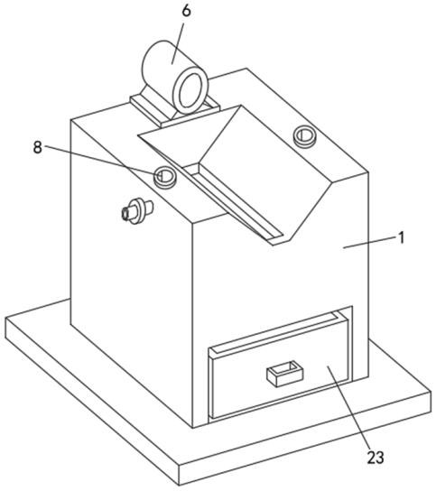 A sealing performance testing device for a biological storage and transportation system