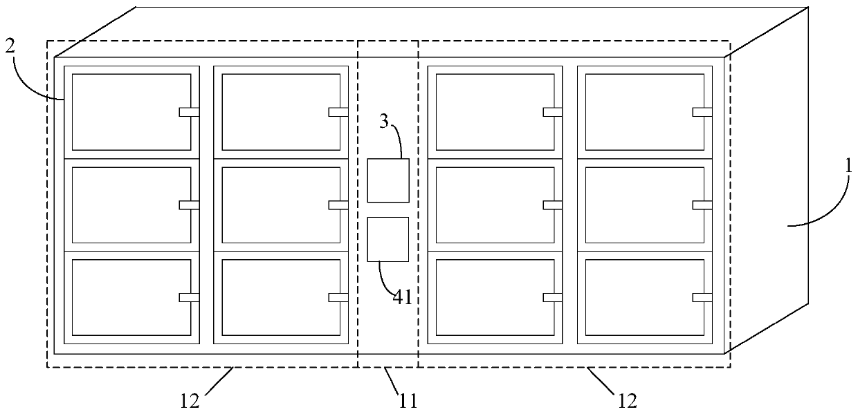 Security cabinet and control method thereof