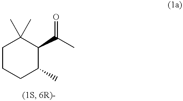 (1S,6R)-2,2,6-Trimethylcyclohexyl methyl ketone and/or (1R,6S)-2,2,6-trimethylcyclohexyl methyl ketone, process for producing the same, and perfume composition containing the same