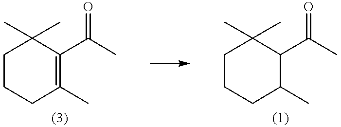 (1S,6R)-2,2,6-Trimethylcyclohexyl methyl ketone and/or (1R,6S)-2,2,6-trimethylcyclohexyl methyl ketone, process for producing the same, and perfume composition containing the same