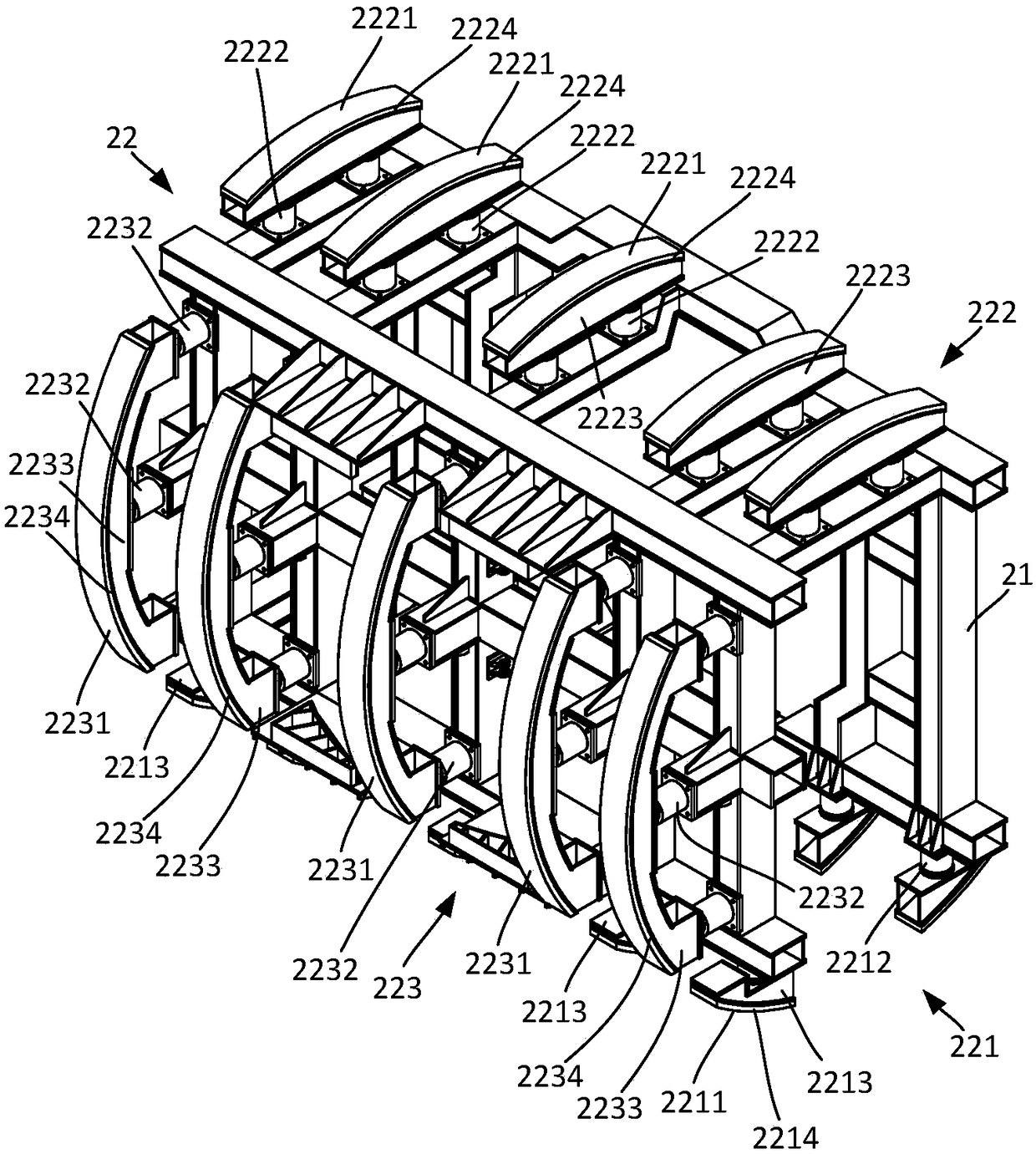 Pipe-jacking starting-frame supporting system and method for constructing tunnel connecting channels