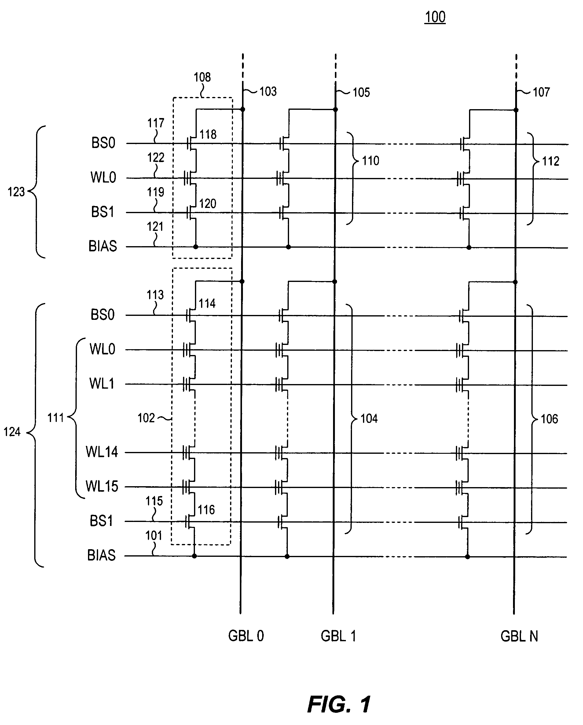 Integrated circuit including memory array incorporating multiple types of NAND string structures