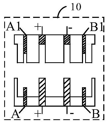 Fault detection device and method for electric vehicle and high-voltage interlocking system thereof