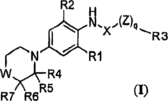 Substituted morpholine and thiomorpholine derivatives