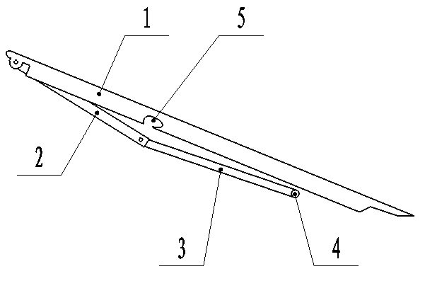 Folding type road shoulder slope frame