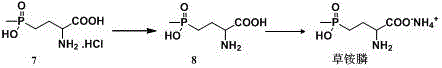 Method for preparing high-purity glufosinate-ammonium by organic alkali deacidification method