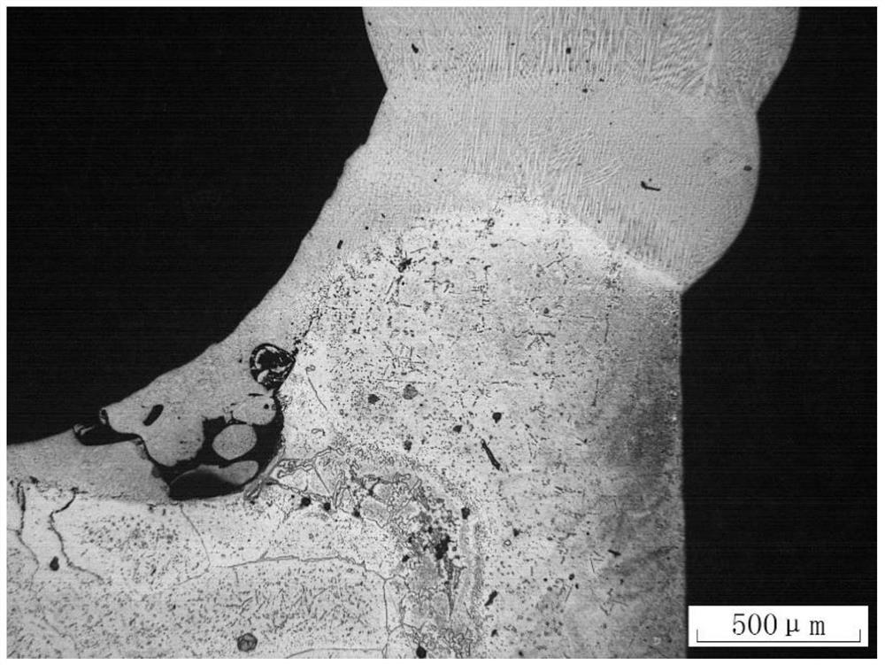 Repair material and repair method for directional solidification crystal turbine blade tip deep cracks