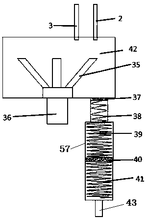 Pesticide residue detection device and method based on multi-layer paper microfluidic chip