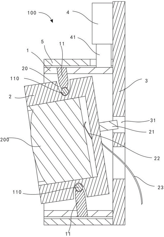 Camera device and terminal therewith