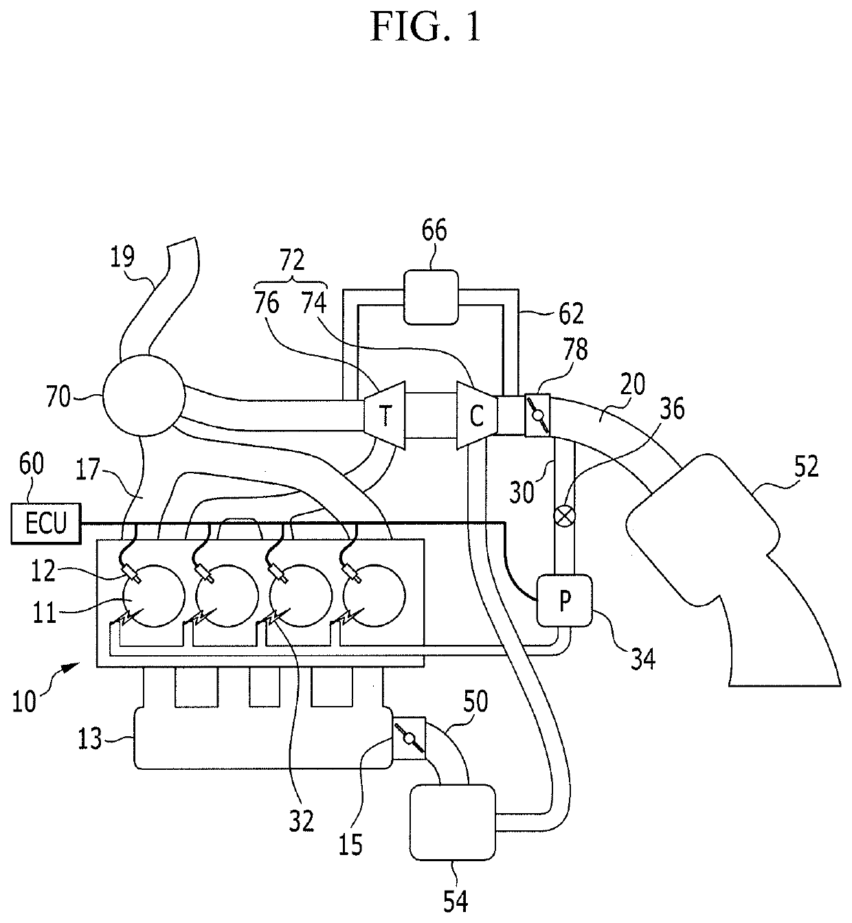 Engine system and method of controlling the same