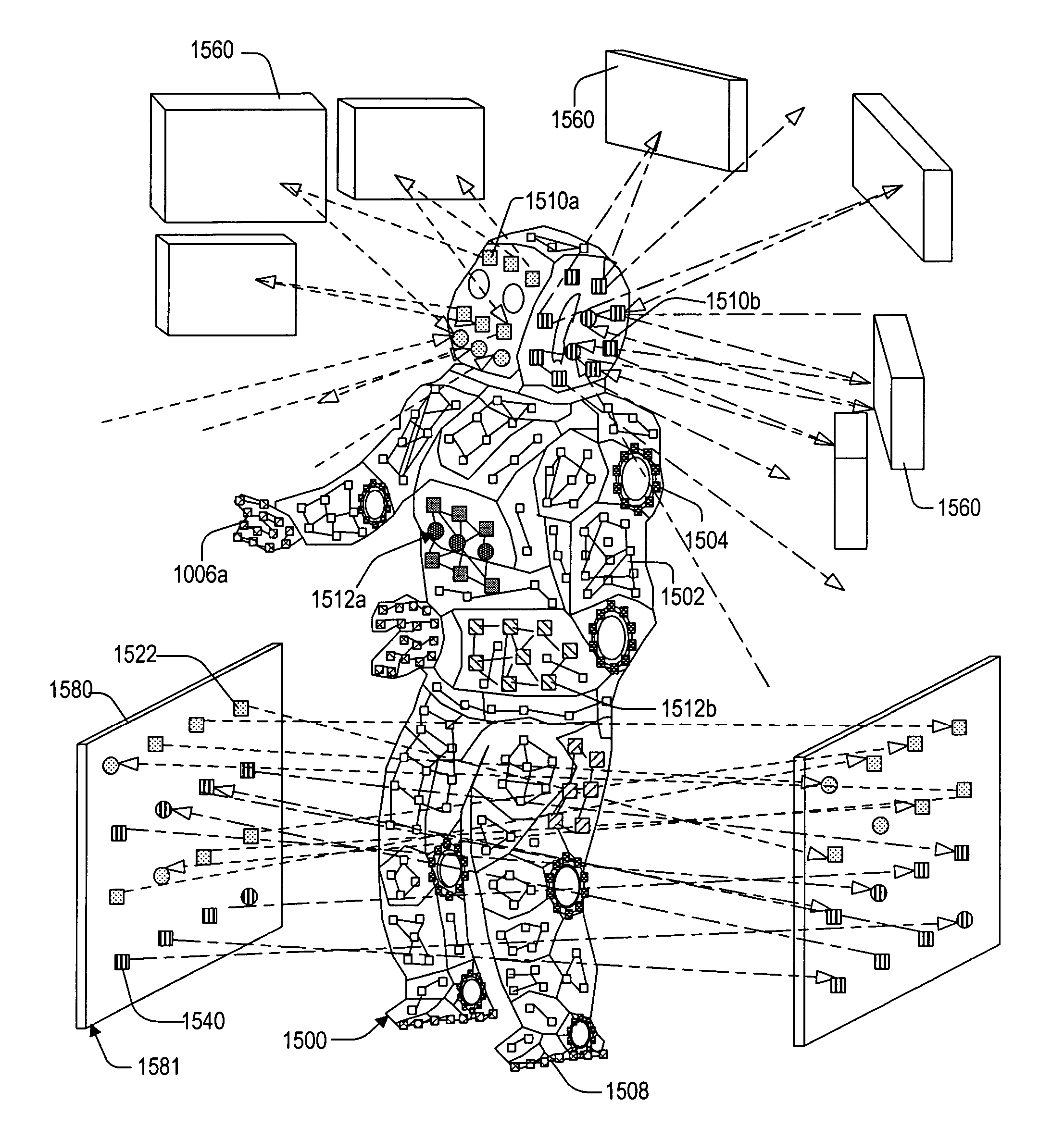 Methods of networking interrogation devices for structural conditions