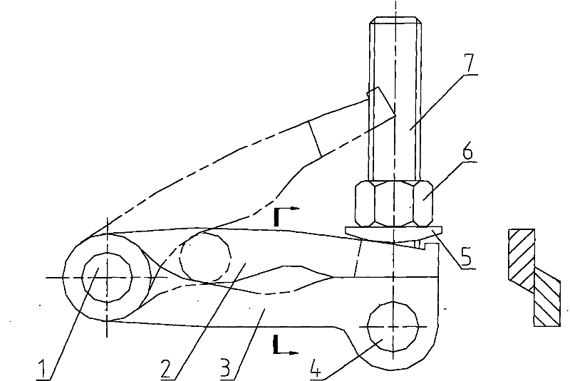 Dual-hinged mismatch short type strong hand cutting-off tool