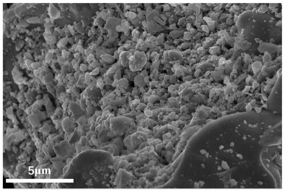 A porous zirconium boride material, its preparation method and its application in the preparation of vinyl chloride by acetylene hydrochlorination