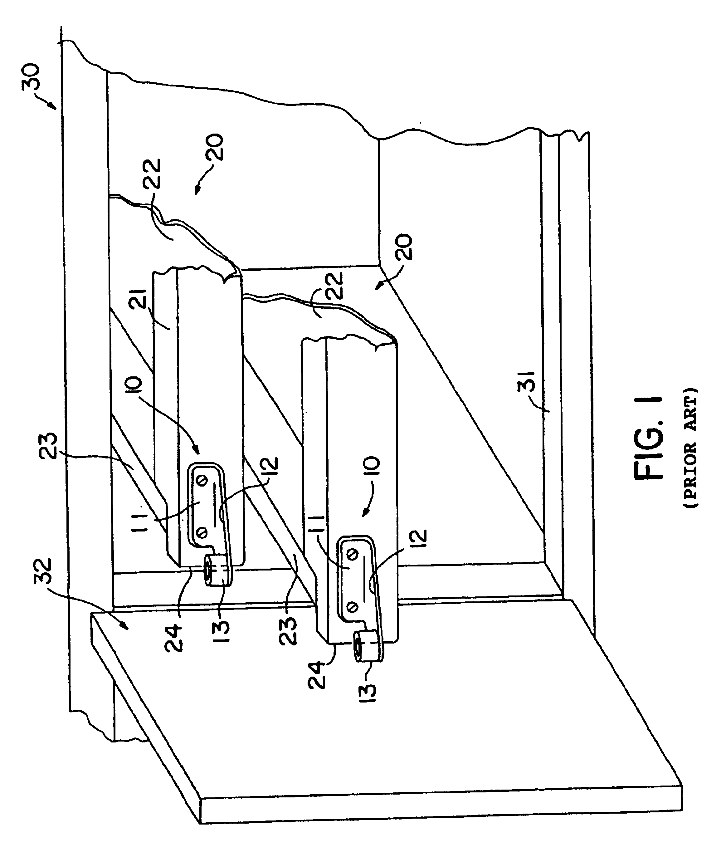Drawer stop device with dual-side mountable roller