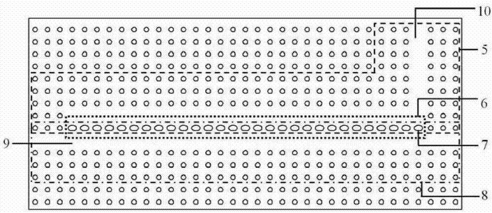 Directional coupler for photonic crystals