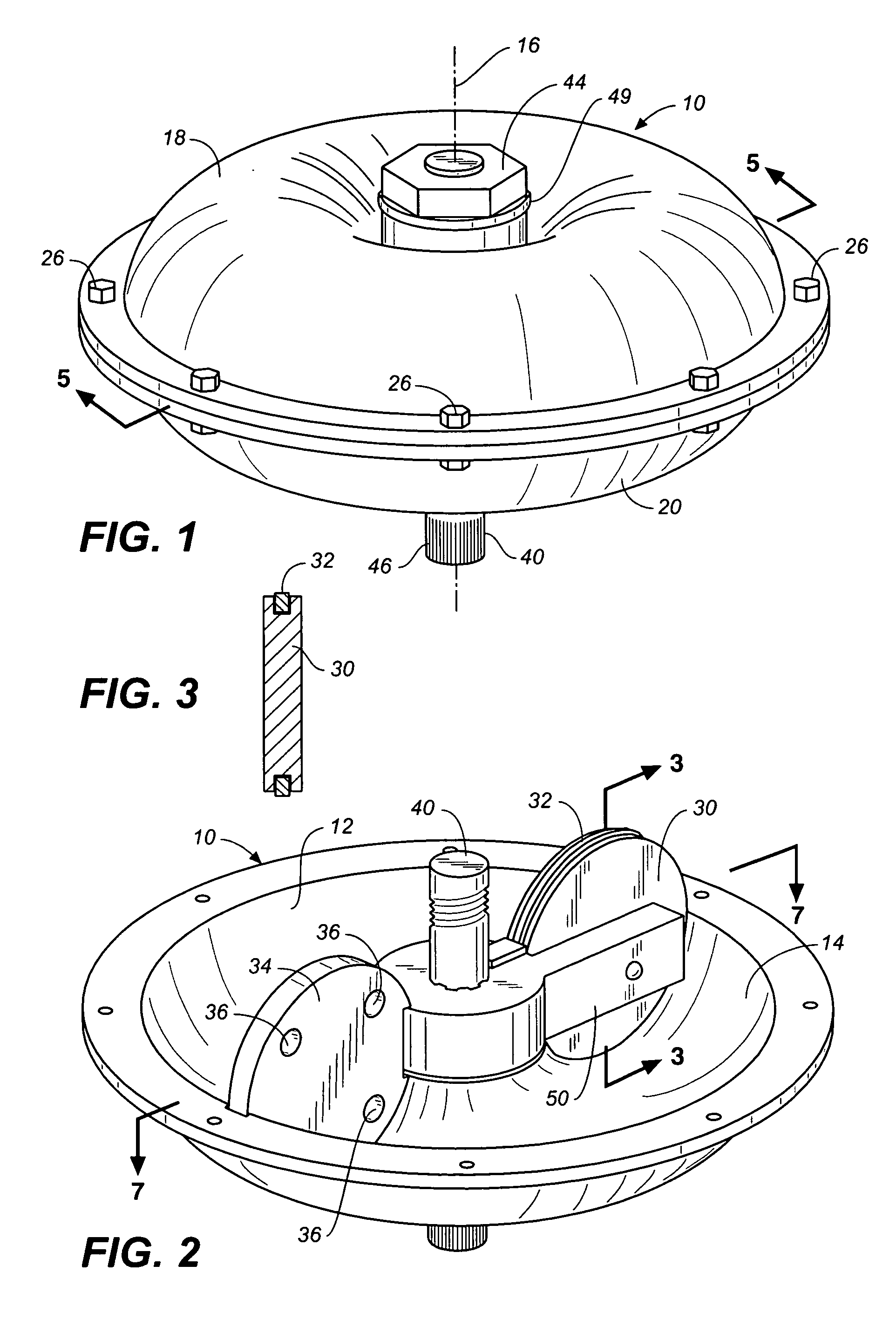 Toroidal rotary damping apparatus