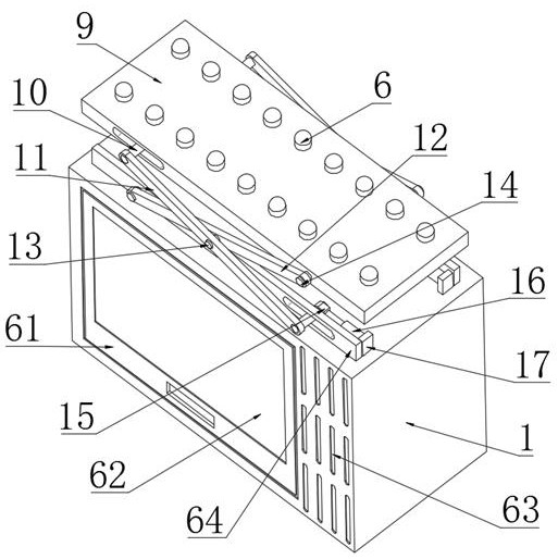 Low-voltage fixed distribution cabinet with anti-collision protection