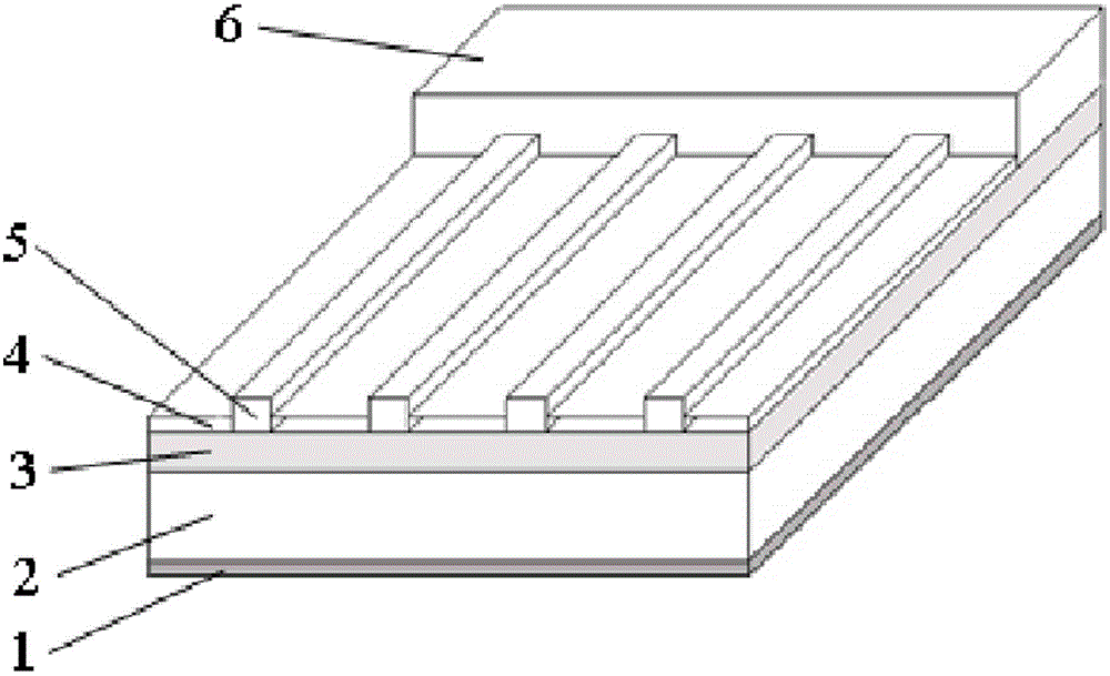 Novel method for slotting front grid line electrode of crystalline silicon solar battery and manufacturing method of solar battery