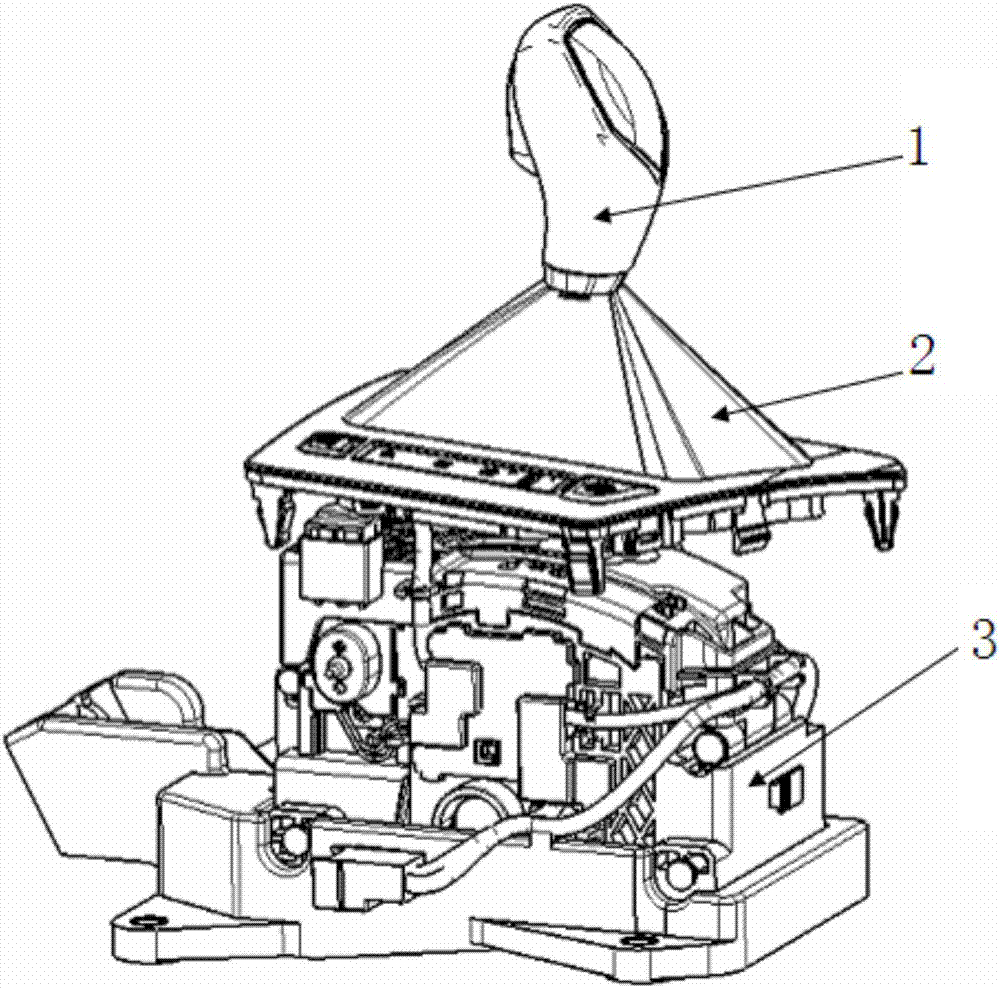 Handle mounting structure