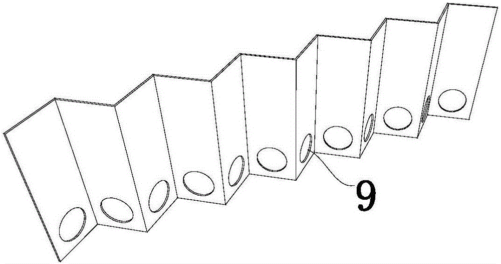 External wall panel installation node