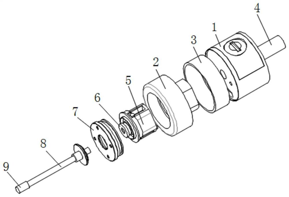 Novel portable measuring head structure