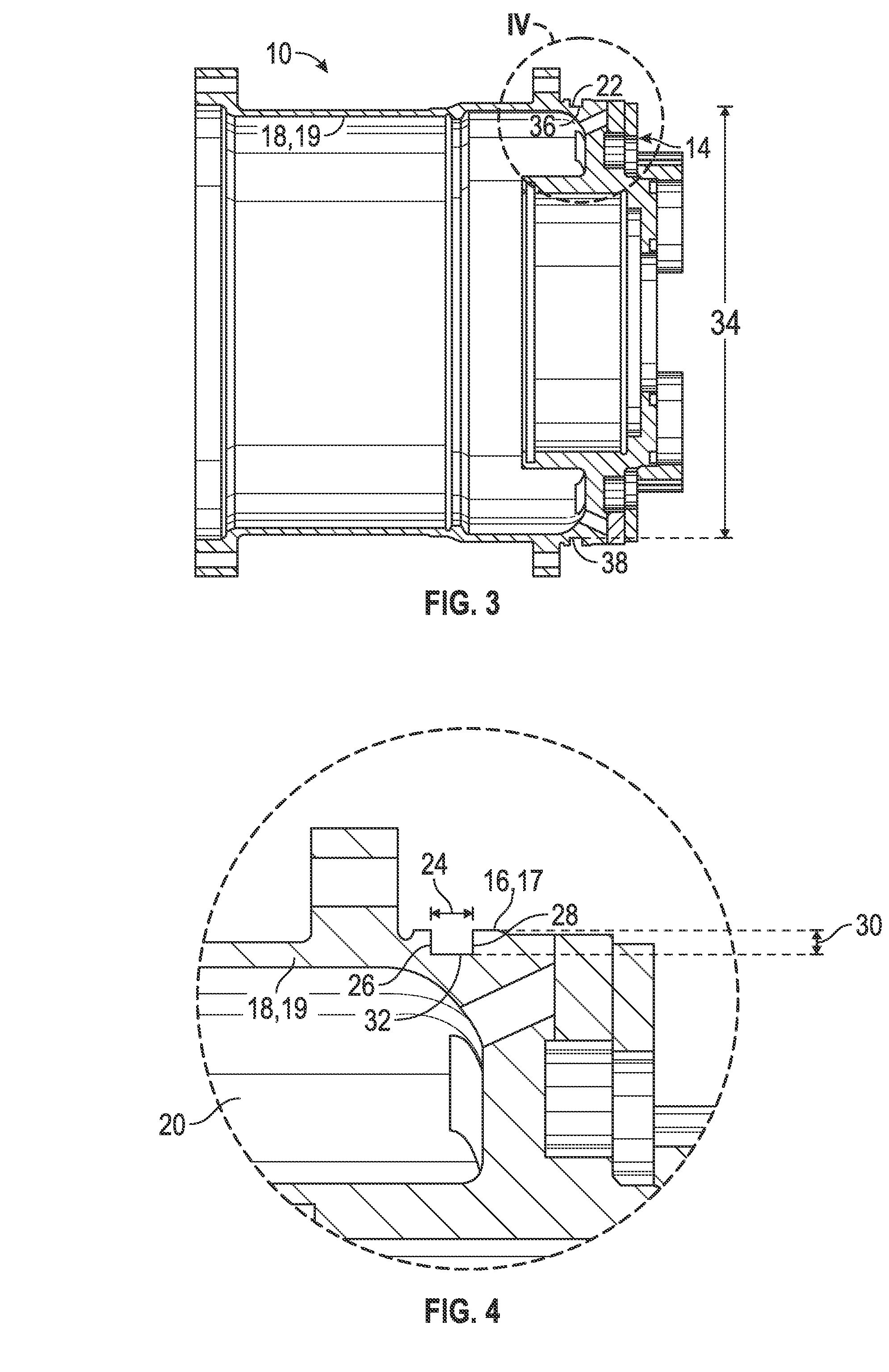 Compressor motor housing and method of manufacturing