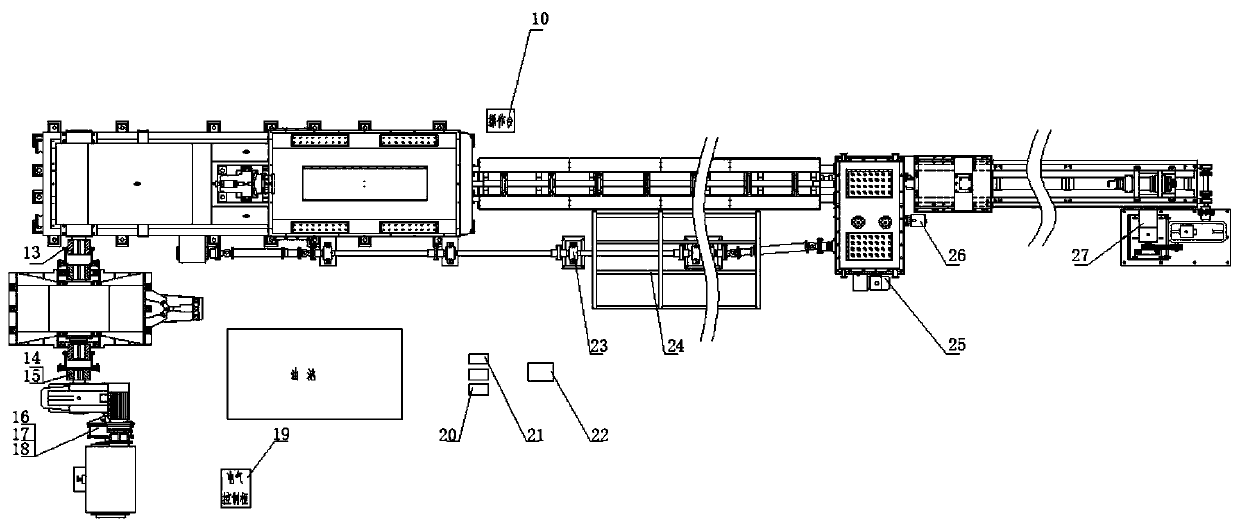 Single-line long-stroke high-speed cold pilger mill