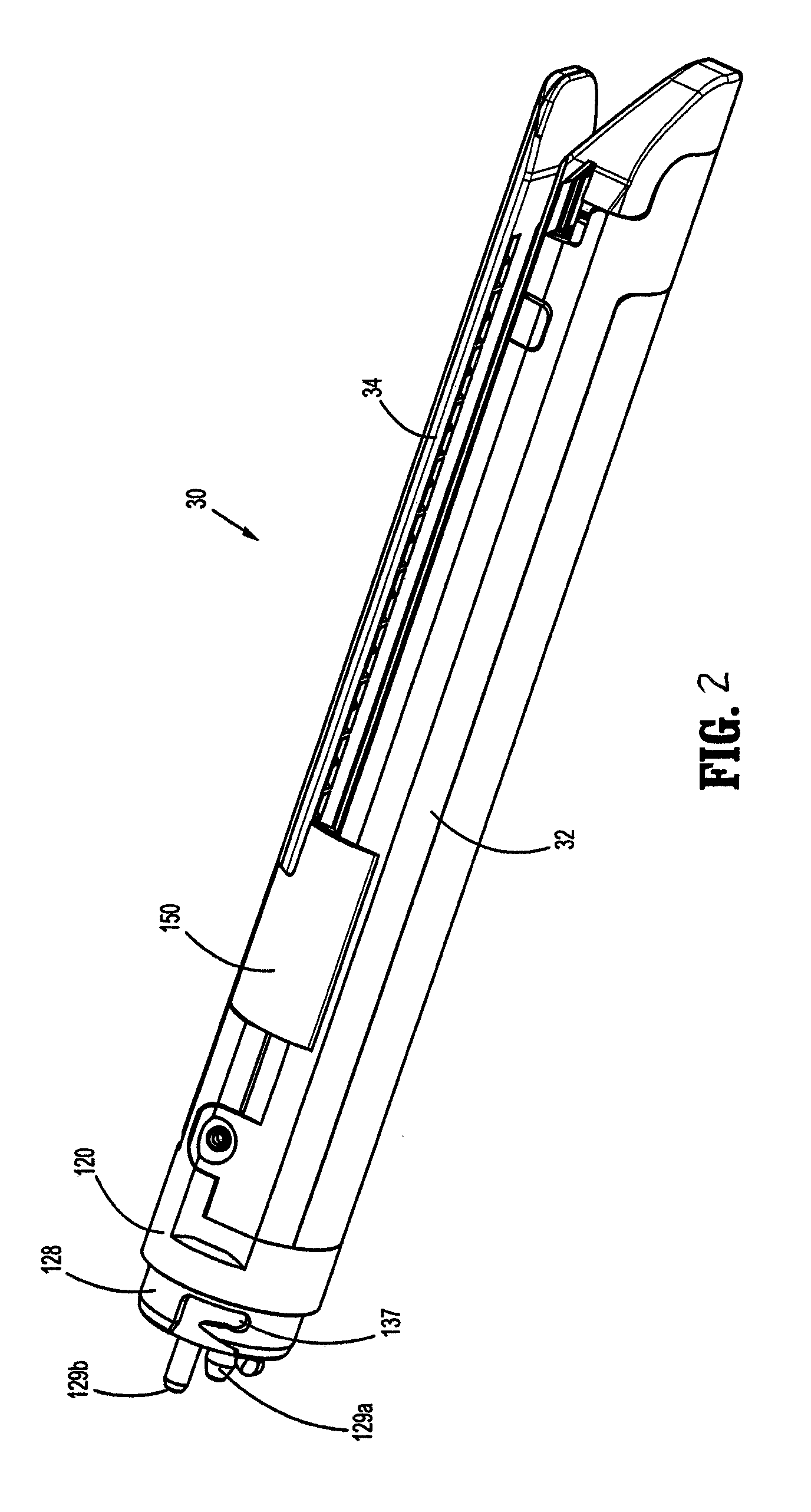 Surgical apparatus and method for endoscopic surgery