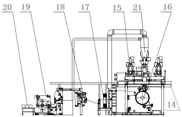 Casting film production equipment