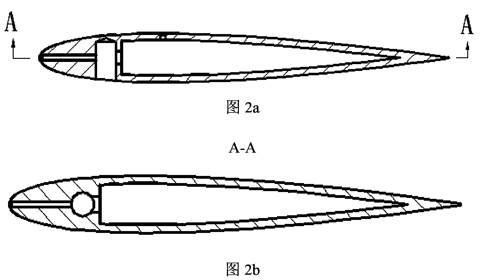 Pressure measurement tail rake for wing section tunnel test
