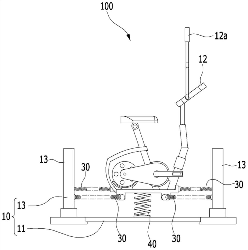 Bicycle exercise device