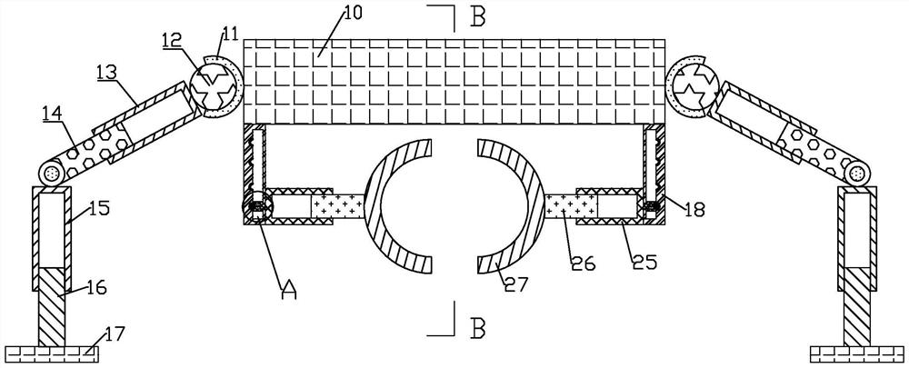 Varicosity postoperative recovery stent for vascular surgery and use method thereof