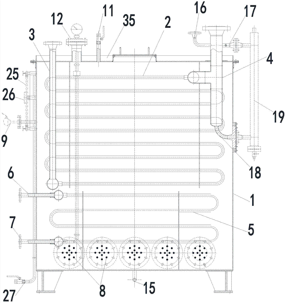 Ultra-high purity gas heat exchanger and implementation method thereof