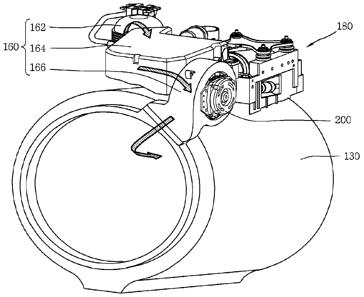 Laundry treatment device and method for controlling water supply valve thereof