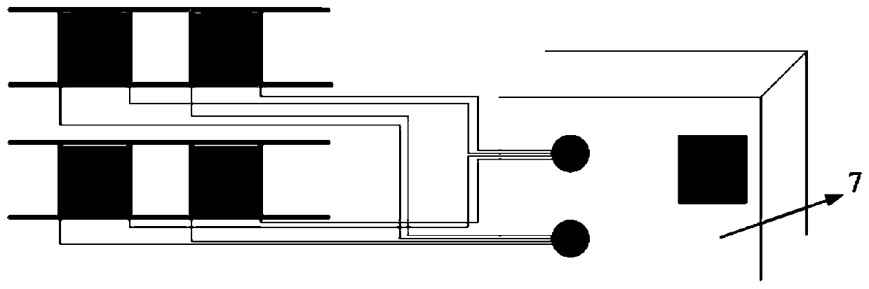 A carbon nanotube film transducer array