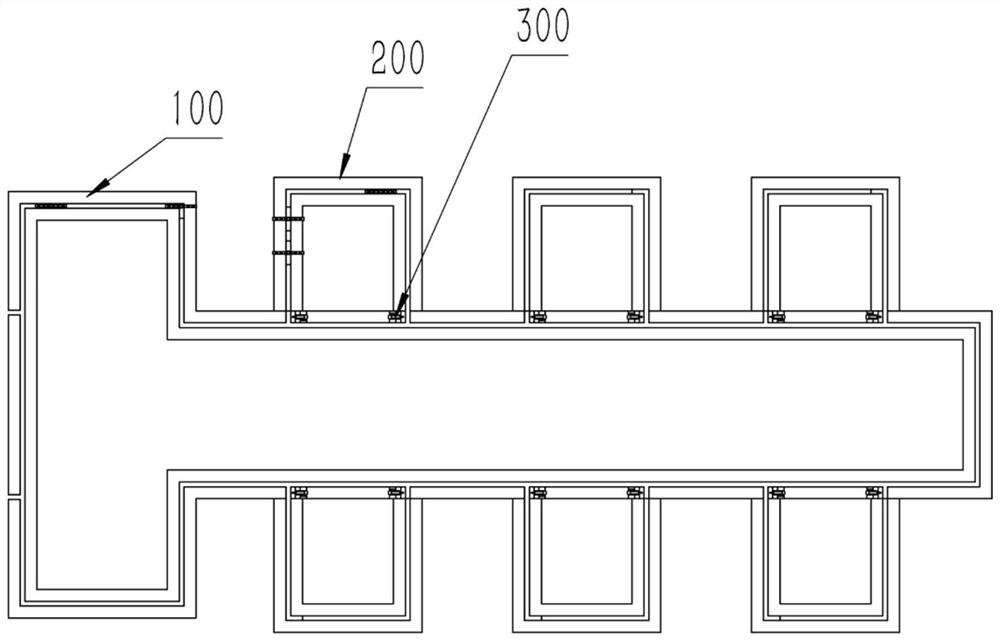 A highly automated garment production line