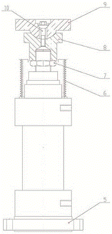 Vacuum chamber roof lifting device