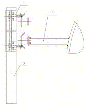 Vacuum chamber roof lifting device